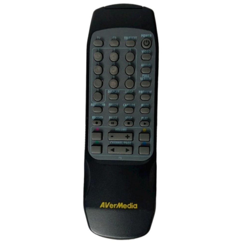 AVerMedia TV CD Remote Control Tested Working